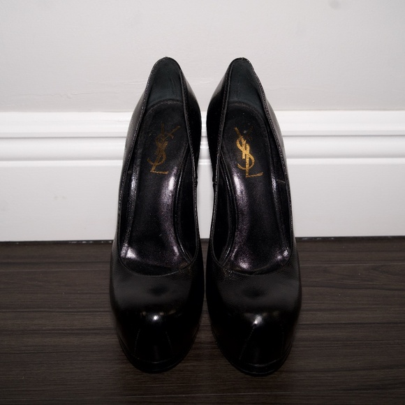 Yves Saint Laurent, 36 1/2 , Black - Picture 1 of 4